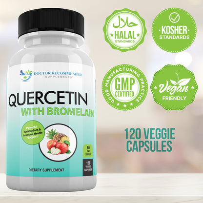 Quercetin with Bromelain