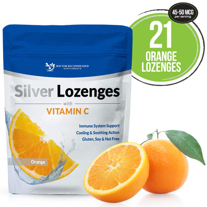 Silver Lozenges with Vitamin C