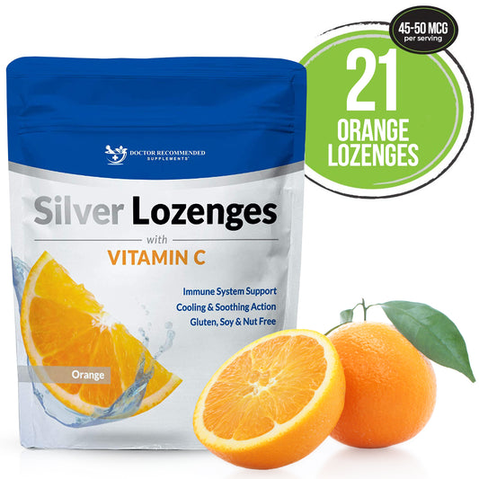 Silver Lozenges with Vitamin C